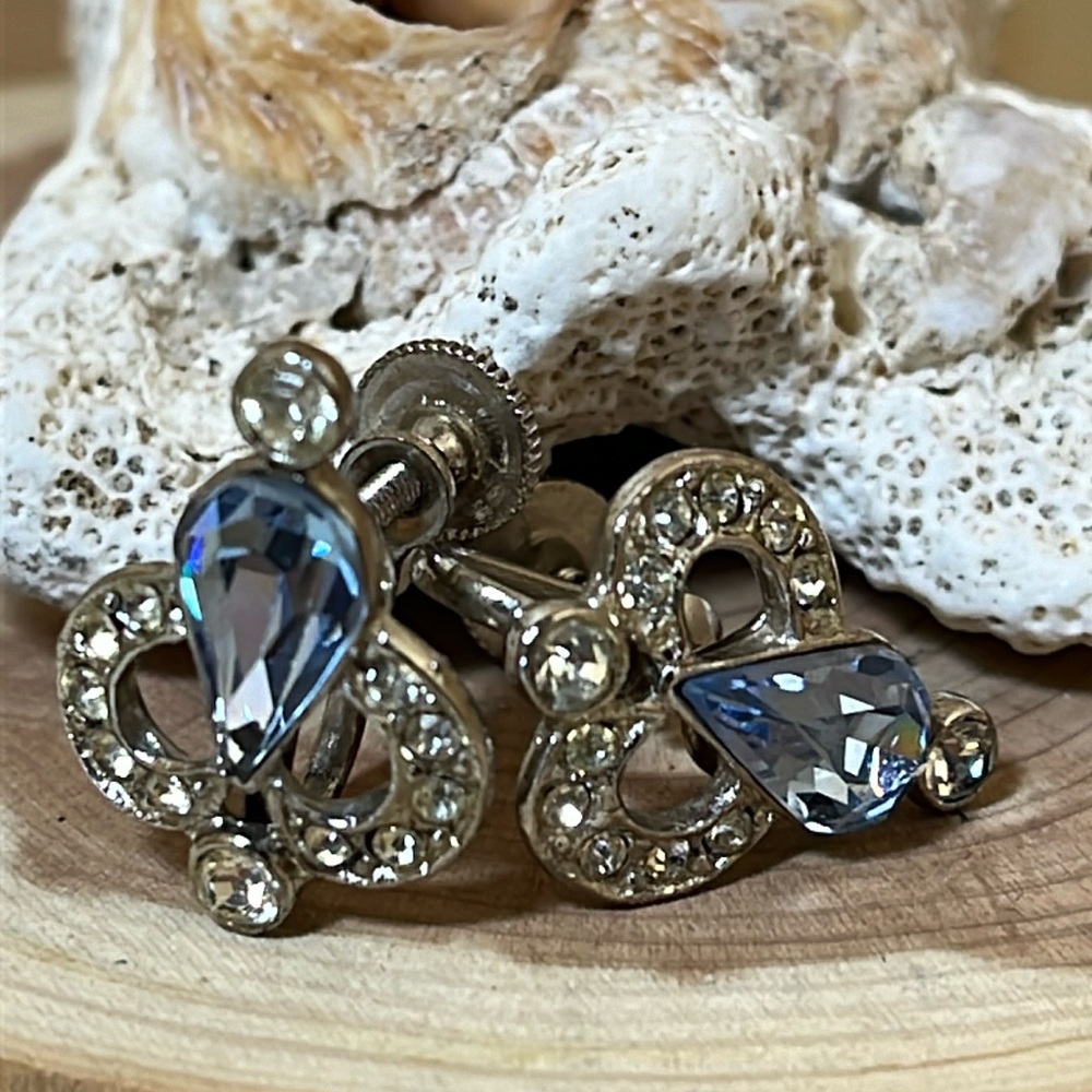 Vintage Albion Screwback Earrings Rare & Collectable
